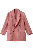 【マルティニーク/martinique】の【CURRENTAGE】ダブルジャケット 人気、トレンドファッション・服の通販 founy(ファニー) ファッション Fashion レディースファッション WOMEN アウター Coat Outerwear ジャケット Jackets シアー Sheer ジャケット Jacket ダブル Double マニッシュ Mannish 夏 Summer NEW・新作・新着・新入荷 New Arrivals 春 Spring S/S・春夏 Ss・Spring/Summer thumbnail ピンク|ID: prp329100004523615 ipo3291000000031999068