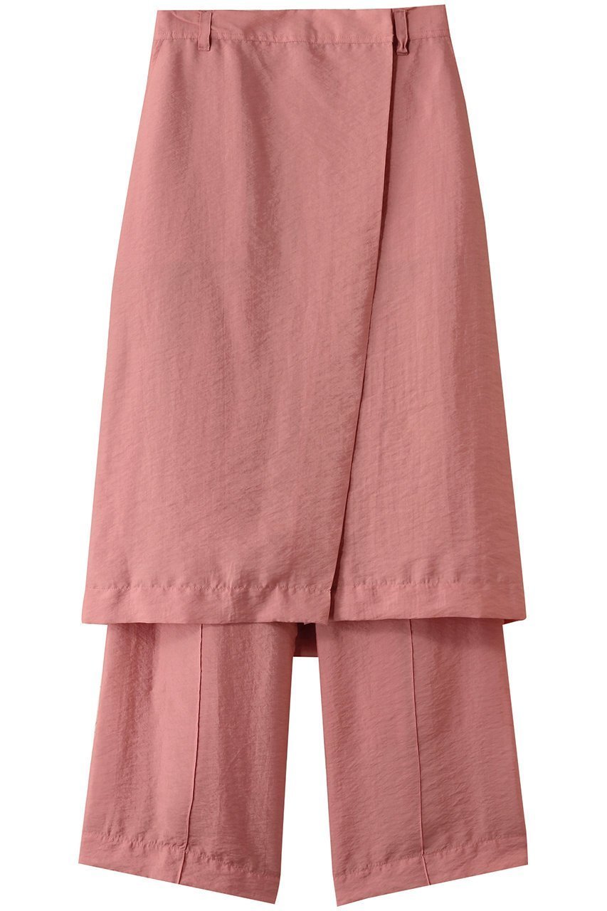 【マルティニーク/martinique】の【CURRENTAGE】レイヤードパンツ インテリア・キッズ・メンズ・レディースファッション・服の通販 founy(ファニー) 　ファッション　Fashion　レディースファッション　Fashion for Women　パンツ　Pants & Trousers　シンプル　Simple, Minimal　ロング　Long, Long-Length　再入荷　Restock / Back in Stock　夏　Summer　春　Spring　S/S・春夏　SS, Spring/Summer, Warm Season　ピンク|ID: prp329100004523617 ipo3291000000035732600