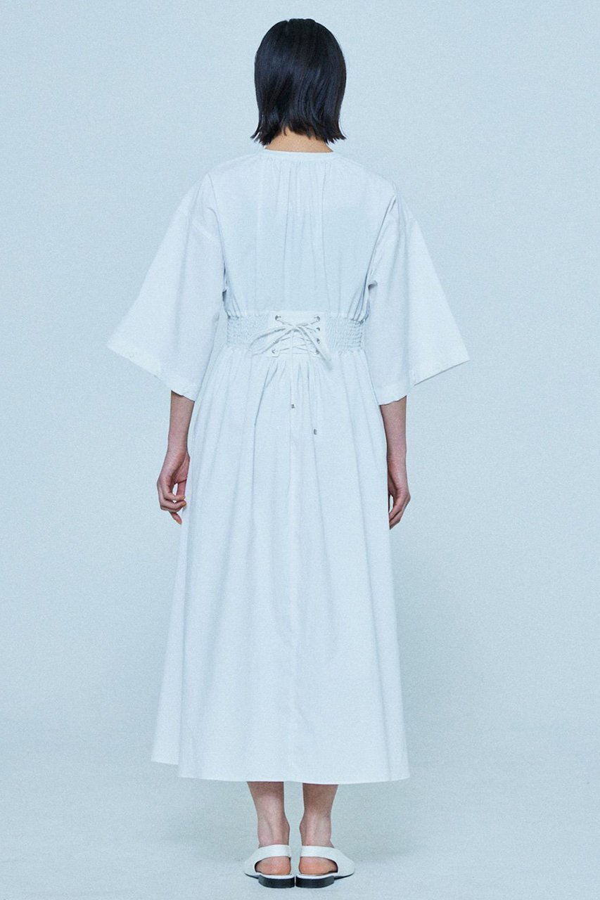 【レリル/lelill】のハイテク レースアップドレス 人気、トレンドファッション・服の通販 founy(ファニー) 　ファッション　Fashion　レディースファッション　WOMEN　ワンピース　Dress　ドレス　Party Dresses　チュニック　Tunic　サマー　Summer　スリーブ　Sleeve　チュニック　Tunic　ドレス　Dress　フィット　Fit　フレア　Flare　レース　Race　再入荷　Restock/Back In Stock/Re Arrival　吸水　Water Absorption　夏　Summer　other-3|ID: prp329100004523620 ipo3291000000031999101