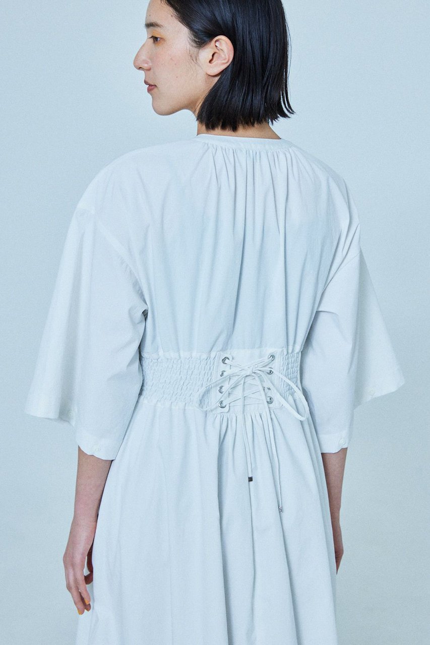 【レリル/lelill】のハイテク レースアップドレス 人気、トレンドファッション・服の通販 founy(ファニー) 　ファッション　Fashion　レディースファッション　WOMEN　ワンピース　Dress　ドレス　Party Dresses　チュニック　Tunic　サマー　Summer　スリーブ　Sleeve　チュニック　Tunic　ドレス　Dress　フィット　Fit　フレア　Flare　レース　Race　再入荷　Restock/Back In Stock/Re Arrival　吸水　Water Absorption　夏　Summer　other-4|ID: prp329100004523620 ipo3291000000031999102