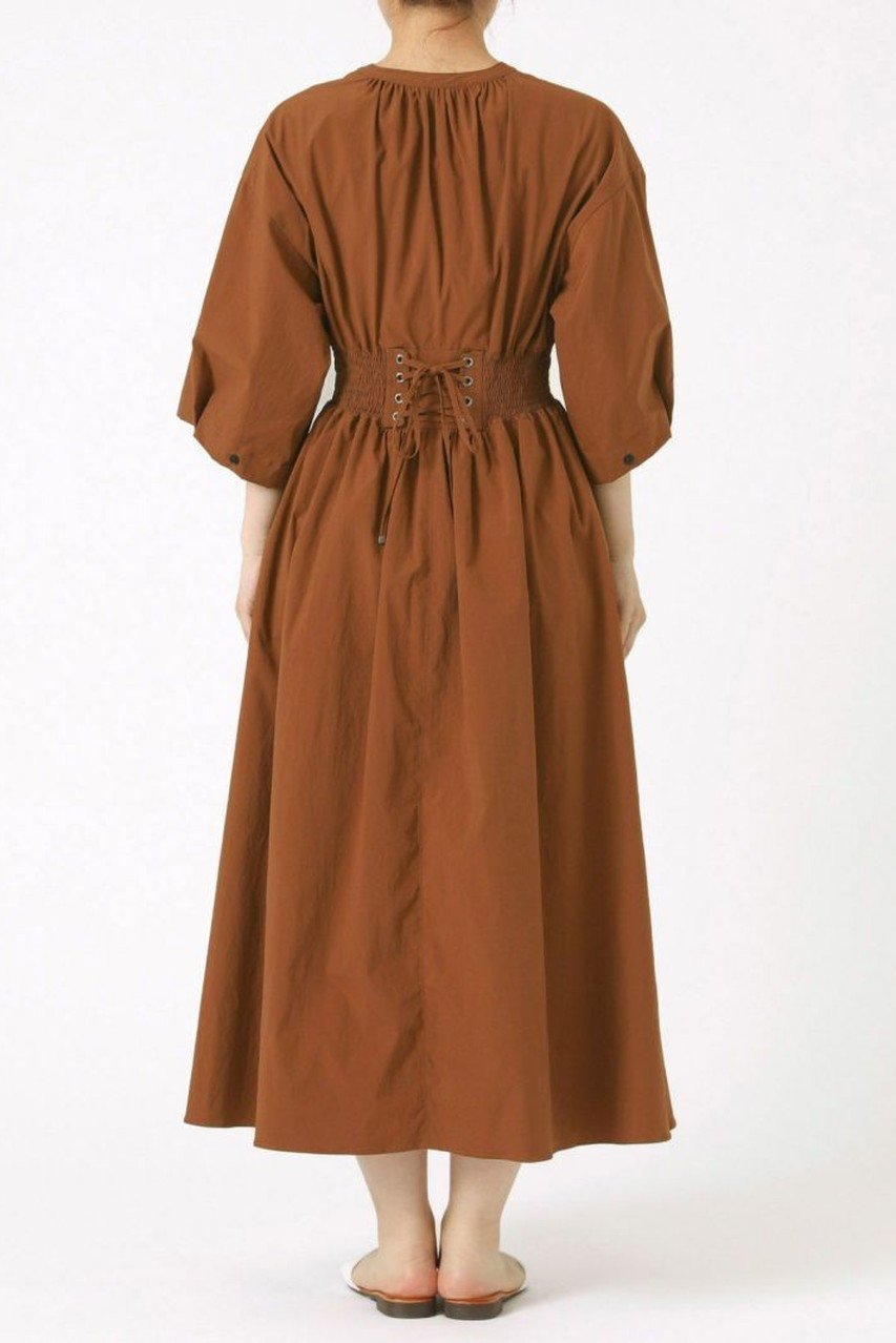 【レリル/lelill】のハイテク レースアップドレス 人気、トレンドファッション・服の通販 founy(ファニー) 　ファッション　Fashion　レディースファッション　Fashion for Women　ワンピース　Dresses　フォーマル・パーティードレス・結婚式用ドレス　Elegant & Casual Dresses　チュニック　Tunic Tops & Dresses　サマー　Summer, Summer Style　スリーブ　Sleeve, Long Sleeve / Short Sleeve　チュニック　Tunic, Long Top　ドレス　Dress, One-Piece　フィット　Fit, Slim Fit　フレア　Flare, Flared　レース　Lace, Lace Fabric　吸水　Absorbent, Quick-Dry　夏　Summer　other-6|ID: prp329100004523620 ipo3291000000032695229