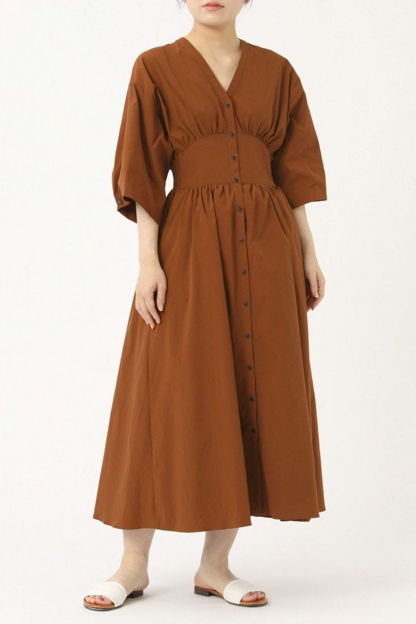 【レリル/lelill】のハイテク レースアップドレス 人気、トレンドファッション・服の通販 founy(ファニー) 　ファッション　Fashion　レディースファッション　Fashion for Women　ワンピース　Dresses　フォーマル・パーティードレス・結婚式用ドレス　Elegant & Casual Dresses　チュニック　Tunic Tops & Dresses　サマー　Summer, Summer Style　スリーブ　Sleeve, Long Sleeve / Short Sleeve　チュニック　Tunic, Long Top　ドレス　Dress, One-Piece　フィット　Fit, Slim Fit　フレア　Flare, Flared　レース　Lace, Lace Fabric　吸水　Absorbent, Quick-Dry　夏　Summer　other-8|ID: prp329100004523620 ipo3291000000032695231