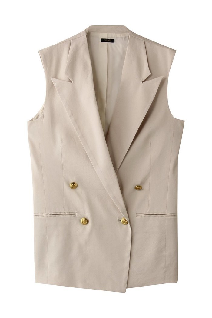 【デザイン ワークス/DESIGN WORKS】のリネンストレッチベスト インテリア・キッズ・メンズ・レディースファッション・服の通販 founy(ファニー) https://founy.com/ ファッション Fashion レディースファッション Fashion for Women アウター Coat / Outerwear Collection レディースジャケット・軽アウター Jackets ジャケット Jacket, Outerwear ストレッチ Stretch, Stretchy Fabric ベスト Vest, Waistcoat リネン Linen, Linen Fabric 夏 Summer 軽量 Lightweight, Ultra Light |ID: prp329100004523625 ipo3291000000035551922