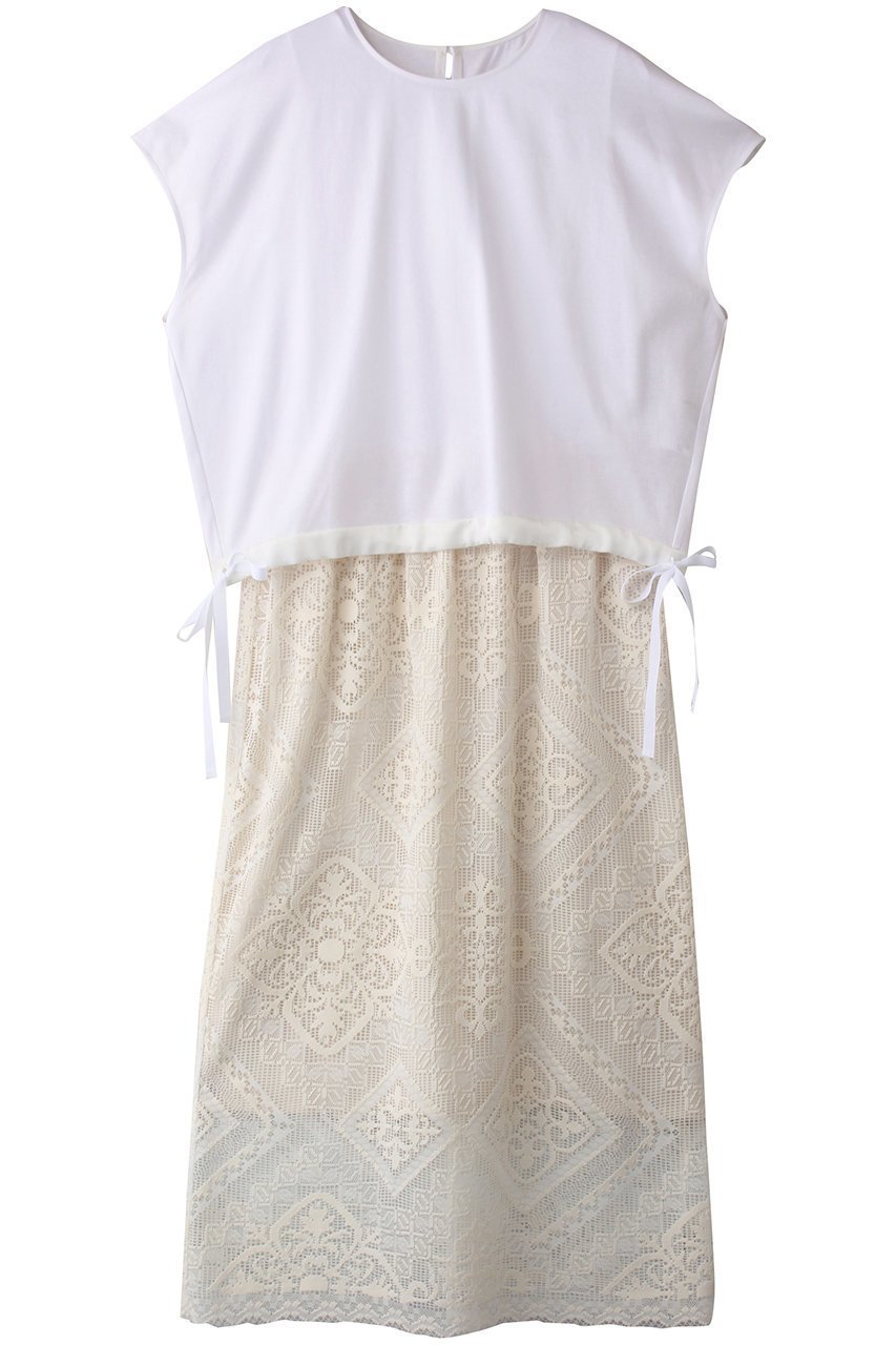 【デザイン ワークス/DESIGN WORKS】の2WAYレイヤードレースワンピース 人気、トレンドファッション・服の通販 founy(ファニー) 　ファッション　Fashion　レディースファッション　Fashion for Women　ワンピース　Dresses　チュニック　Tunic Tops & Dresses　なめらか　Smooth, Silky Texture　カットソー　Cut and Sewn Top　チュニック　Tunic, Long Top　パーティ　Party, Party Style　レース　Lace, Lace Fabric　ロング　Long, Long-Length　旅行　Travel　 other-1|ID: prp329100004523629 ipo3291000000034954690