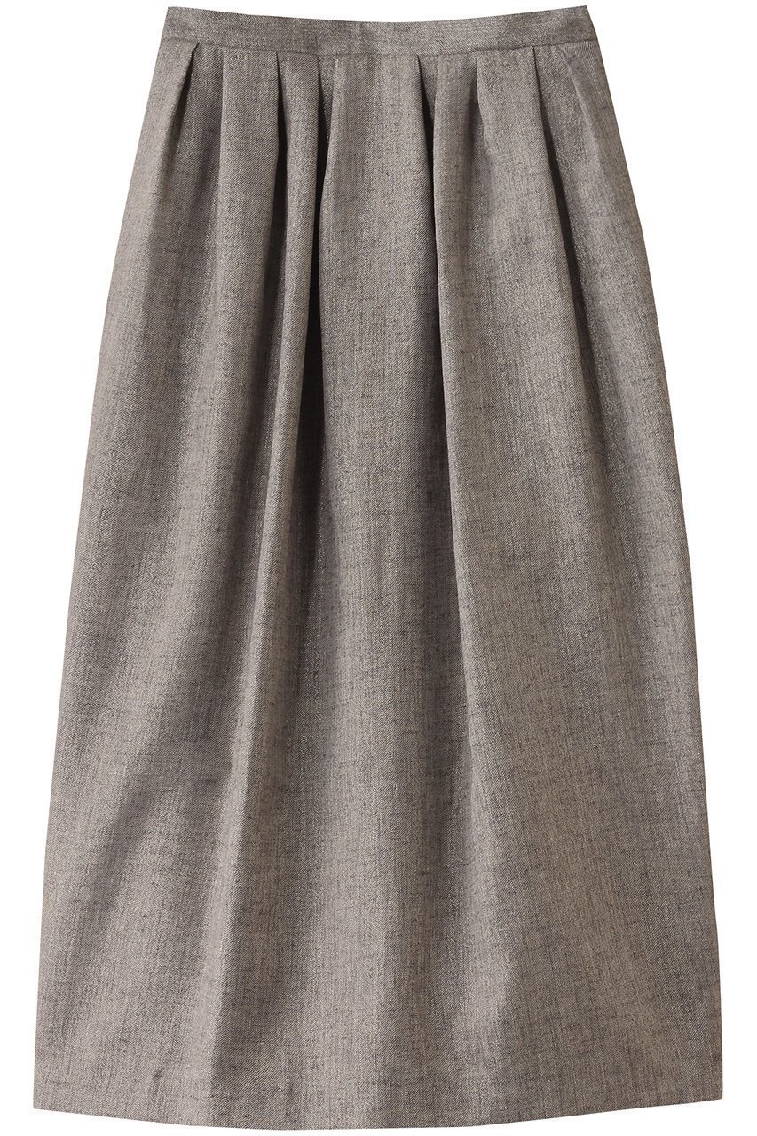 【マルティニーク/martinique】のラメドビータックスカート(セットアップ可) 人気、トレンドファッション・服の通販 founy(ファニー) 　ファッション　Fashion　レディースファッション　Fashion for Women　セットアップ　Matching Sets　スカート・ミニ/ミディ/マキシ　Skirts / Mini, Midi & Maxi Skirts　スカート　Skirts　ロングスカート　Long Skirts / Maxi & Midi Skirts　おすすめ　Recommended / Our Picks　セットアップ　Set-Up, Coordinated Outfit　バランス　Balance, Style Balance　フレア　Flare, Flared　フロント　Front, Front Design　リネン　Linen, Linen Fabric　ロング　Long, Long-Length　夏　Summer　 other-1|ID: prp329100004523631 ipo3291000000035732812