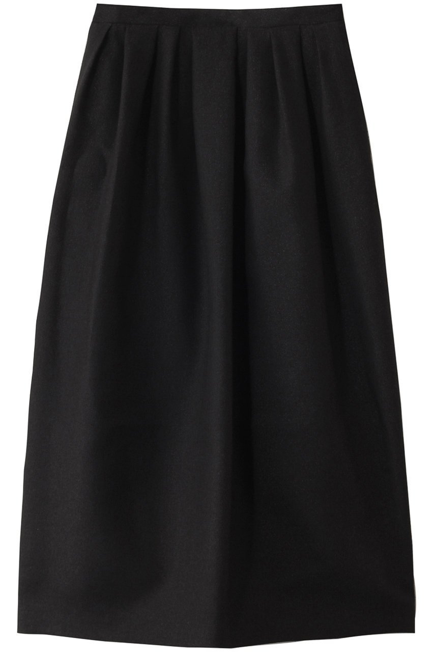 【マルティニーク/martinique】のラメドビータックスカート(セットアップ可) インテリア・キッズ・メンズ・レディースファッション・服の通販 founy(ファニー) 　ファッション　Fashion　レディースファッション　Fashion for Women　セットアップ　Matching Sets　スカート・ミニ/ミディ/マキシ　Skirts / Mini, Midi & Maxi Skirts　スカート　Skirts　ロングスカート　Long Skirts / Maxi & Midi Skirts　おすすめ　Recommended / Our Picks　セットアップ　Set-Up, Coordinated Outfit　バランス　Balance, Style Balance　フレア　Flare, Flared　フロント　Front, Front Design　リネン　Linen, Linen Fabric　ロング　Long, Long-Length　夏　Summer　ブラック|ID: prp329100004523631 ipo3291000000035732820