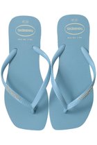 【ハワイアナス/havaianas】のSLIM SQUARE LOGO POP UP ビーチサンダル ラベンダーブルー|ID: prp329100004523667 ipo3291000000031999385