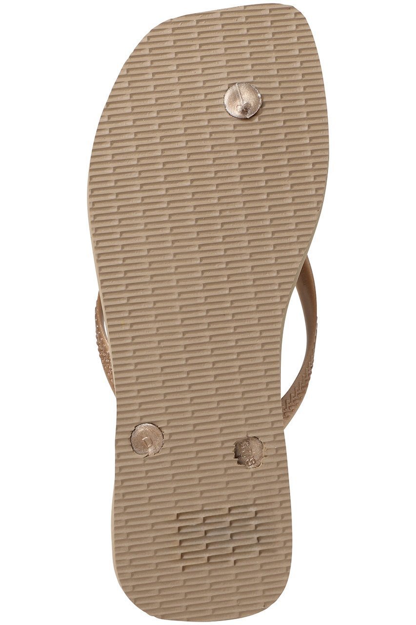 【ハワイアナス/havaianas】のSLIM SQUARE LOGO METALLIC ビーチサンダル 人気、トレンドファッション・服の通販 founy(ファニー) 　ファッション　Fashion　レディースファッション　WOMEN　サンダル　Sandals　スタイリッシュ　Stylish　ビーチ　Beach　フォルム　Form　メタリック　Metallic　ラップ　Wrap　NEW・新作・新着・新入荷　New Arrivals　other-5|ID: prp329100004523668 ipo3291000000031999405