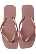 【ハワイアナス/havaianas】のSLIM SQUARE ビーチサンダル クロッカスローズ|ID: prp329100004523670 ipo3291000000031999410