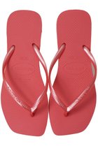 【ハワイアナス/havaianas】のSLIM SQUARE ビーチサンダル トロピカルコーラル|ID: prp329100004523670 ipo3291000000031999412