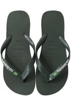 【ハワイアナス/havaianas】のBRASIL LOGO ビーチサンダル グリーンオリーブ|ID: prp329100004523677 ipo3291000000031999444