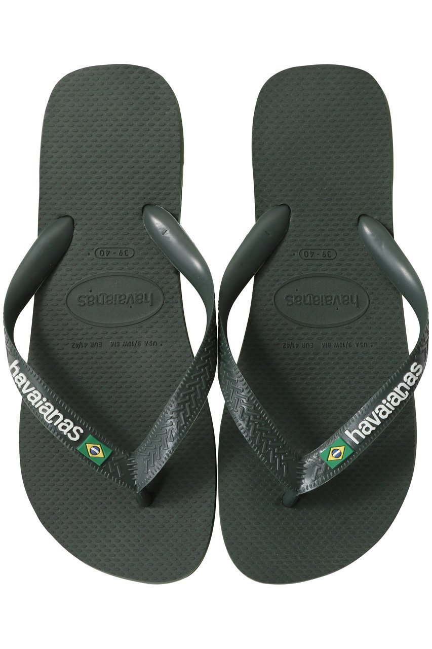 【ハワイアナス/havaianas】のBRASIL LOGO ビーチサンダル インテリア・キッズ・メンズ・レディースファッション・服の通販 founy(ファニー) 　ファッション　Fashion　レディースファッション　WOMEN　サマー　Summer　サンダル　Sandals　シンプル　Simple　トレンド　Trend　ビーチ　Beach　ラップ　Wrap　NEW・新作・新着・新入荷　New Arrivals　グリーンオリーブ|ID: prp329100004523677 ipo3291000000031999444