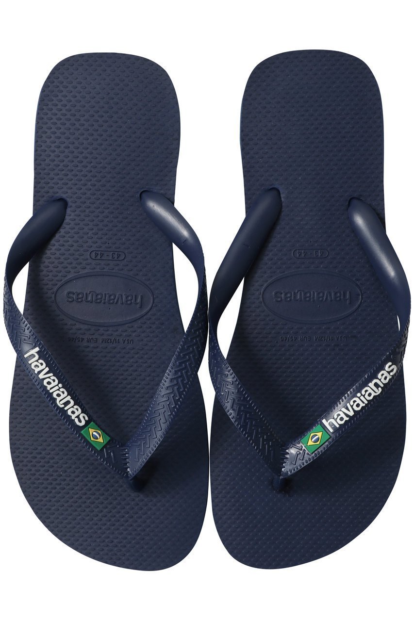 【ハワイアナス/havaianas】のBRASIL LOGO ビーチサンダル インテリア・キッズ・メンズ・レディースファッション・服の通販 founy(ファニー) 　ファッション　Fashion　レディースファッション　WOMEN　サマー　Summer　サンダル　Sandals　シンプル　Simple　トレンド　Trend　ビーチ　Beach　ラップ　Wrap　NEW・新作・新着・新入荷　New Arrivals　ネイビーブルー|ID: prp329100004523677 ipo3291000000031999446