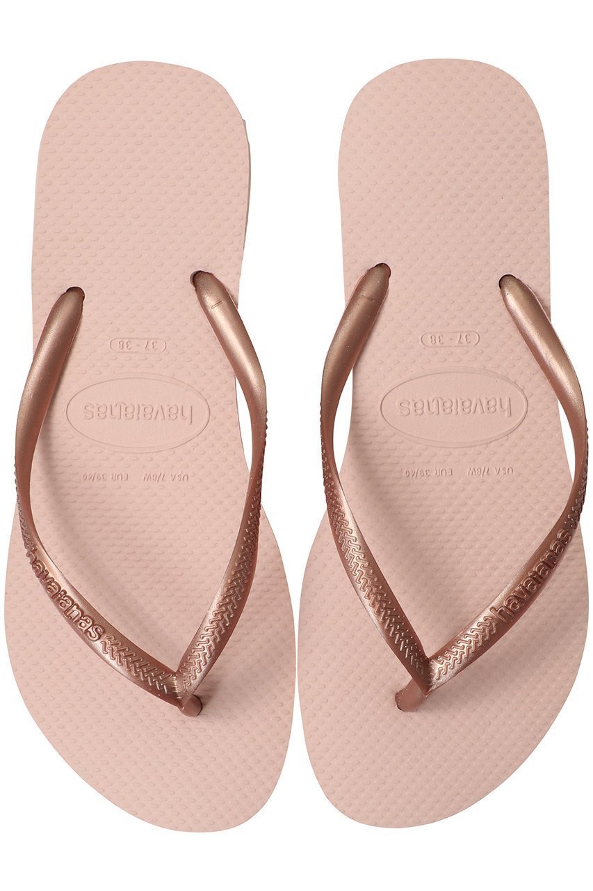 【ハワイアナス/havaianas】のSLIM ビーチサンダル インテリア・キッズ・メンズ・レディースファッション・服の通販 founy(ファニー) 　ファッション　Fashion　レディースファッション　WOMEN　コレクション　Collection　サンダル　Sandals　スタイリッシュ　Stylish　ビーチ　Beach　ラップ　Wrap　人気　Popularity　NEW・新作・新着・新入荷　New Arrivals　バレエローズ|ID: prp329100004523680 ipo3291000000031999472
