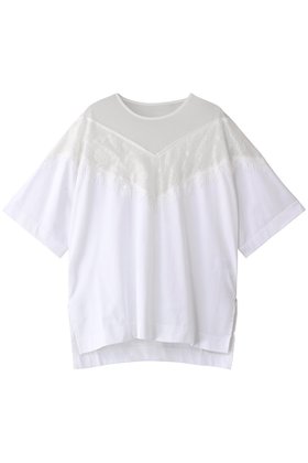 【ランバン オン ブルー/LANVIN en Bleu】 レースコンビカットソー人気、トレンドファッション・服の通販 founy(ファニー) ファッション Fashion レディースファッション WOMEN トップス・カットソー Tops/Tshirt シャツ/ブラウス Shirts/Blouses ロング / Tシャツ T-Shirts カットソー Cut and Sewn カットソー Cut And Sew コンビ Combination ショート Short スリーブ Sleeve レース Race NEW・新作・新着・新入荷 New Arrivals |ID:prp329100004523689