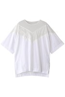 【ランバン オン ブルー/LANVIN en Bleu】のレースコンビカットソー 人気、トレンドファッション・服の通販 founy(ファニー) ファッション Fashion レディースファッション WOMEN トップス・カットソー Tops/Tshirt シャツ/ブラウス Shirts/Blouses ロング / Tシャツ T-Shirts カットソー Cut and Sewn カットソー Cut And Sew コンビ Combination ショート Short スリーブ Sleeve レース Race NEW・新作・新着・新入荷 New Arrivals |ID:prp329100004523689