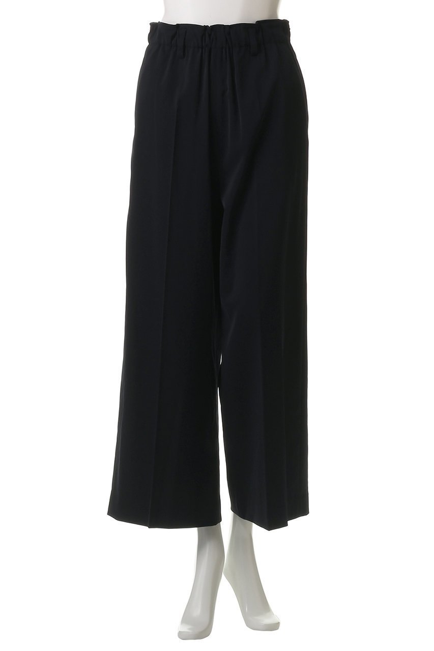 【ランバン オン ブルー/LANVIN en Bleu】のドライポリエステルゴムワイドパンツ 人気、トレンドファッション・服の通販 founy(ファニー) 　ファッション　Fashion　レディースファッション　WOMEN　パンツ　Pants　シンプル　Simple　NEW・新作・新着・新入荷　New Arrivals　無地　Plain Color　other-2|ID: prp329100004523691 ipo3291000000031999542