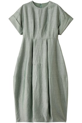 【ランバン オン ブルー/LANVIN en Bleu】 リネンカールマイヤーワンピース人気、トレンドファッション・服の通販 founy(ファニー) ファッション Fashion レディースファッション WOMEN ワンピース Dress チュニック Tunic サマー Summer チュニック Tunic フェミニン Feminine フォルム Form リネン Linen ロング Long NEW・新作・新着・新入荷 New Arrivals |ID:prp329100004523692