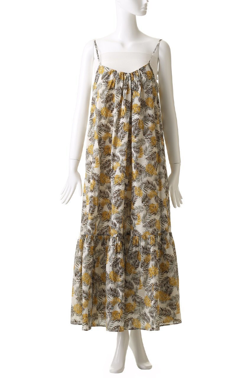 【エリオポール/heliopole】のシアーサッカーキャミドレス(PRINT) 人気、トレンドファッション・服の通販 founy(ファニー) 　ファッション　Fashion　レディースファッション　Fashion for Women　ワンピース　Dresses　フォーマル・パーティードレス・結婚式用ドレス　Elegant & Casual Dresses　チュニック　Tunic Tops & Dresses　エレガント 上品　Elegant　チュニック　Tunic, Long Top　ティアード　Tiered, Tiered Style　フェミニン　Feminine, Girly　プリント　Print, Printed Pattern　ロング　Long, Long-Length　夏　Summer　春　Spring　S/S・春夏　SS, Spring/Summer, Warm Season　other-2|ID: prp329100004523704 ipo3291000000035062015