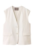 【エリオポール/heliopole】のフェイクリネンビッグジレ 人気、トレンドファッション・服の通販 founy(ファニー) ファッション Fashion レディースファッション WOMEN アウター Coat Outerwear ジャケット Jackets ジャケット Jacket ベスト Vest 夏 Summer NEW・新作・新着・新入荷 New Arrivals 春 Spring S/S・春夏 Ss・Spring/Summer |ID:prp329100004523708