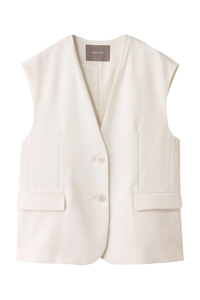 【エリオポール/heliopole】のフェイクリネンビッグジレ インテリア・キッズ・メンズ・レディースファッション・服の通販 founy(ファニー) https://founy.com/ ファッション Fashion レディースファッション Fashion for Women アウター Coat / Outerwear Collection レディースジャケット・軽アウター Jackets ジャケット Jacket, Outerwear ベスト Vest, Waistcoat 夏 Summer 春 Spring S/S・春夏 SS, Spring/Summer, Warm Season |ID: prp329100004523708 ipo3291000000035064957