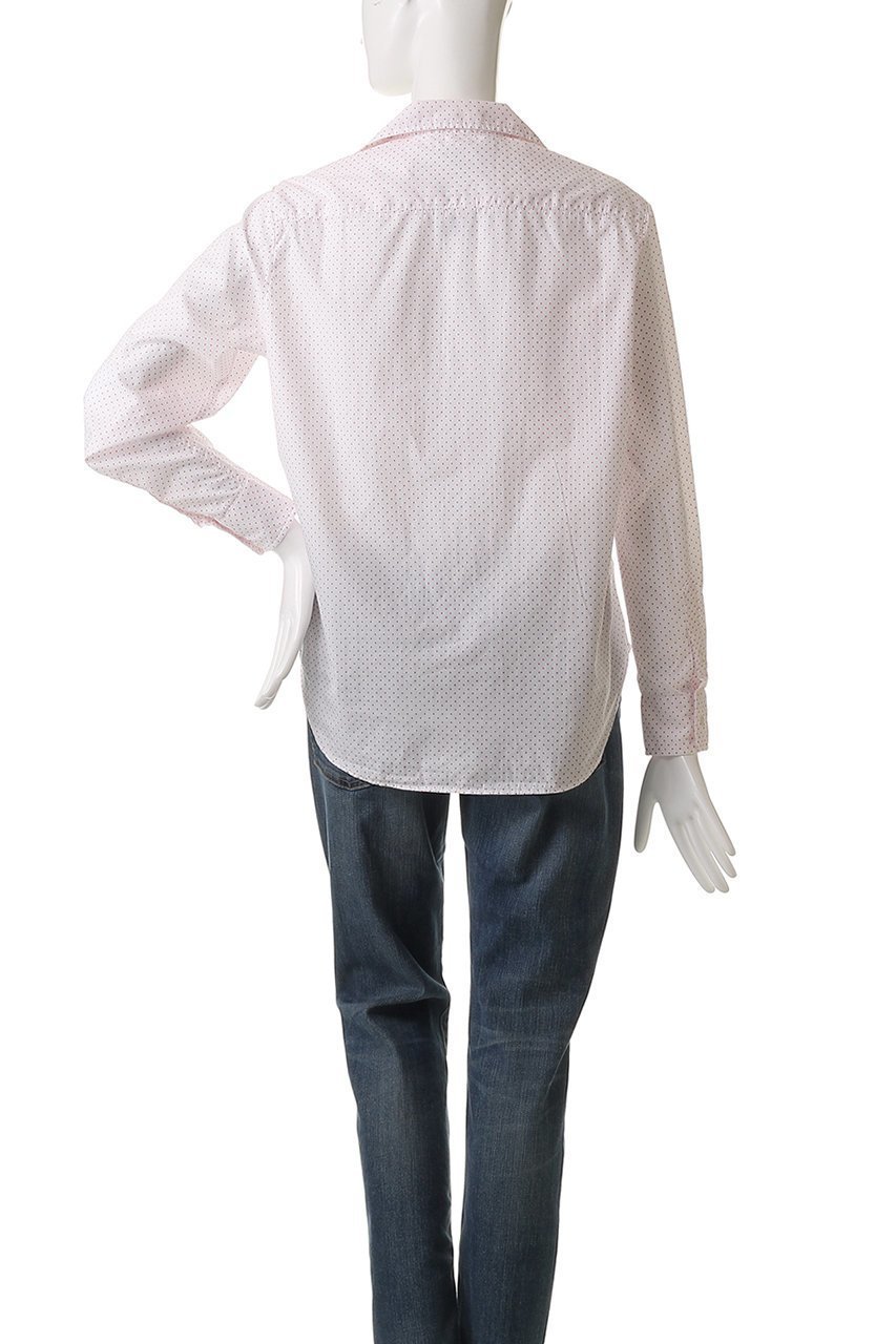 【フランク&アイリーン/Frank&Eileen】のEILEEN イタリアンコットン レッドドットシャツ 人気、トレンドファッション・服の通販 founy(ファニー) 　ファッション　Fashion　レディースファッション　WOMEN　トップス・カットソー　Tops/Tshirt　シャツ/ブラウス　Shirts/Blouses　スリーブ　Sleeve　ドット　Dot　ポケット　Pocket　ロング　Long　定番　Standard　NEW・新作・新着・新入荷　New Arrivals　無地　Plain Color　other-4|ID: prp329100004523713 ipo3291000000031999698