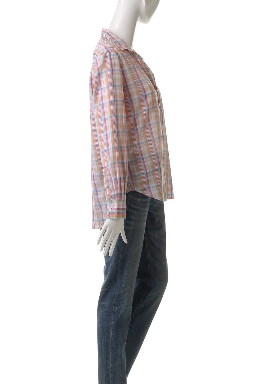 【フランク&アイリーン/Frank&Eileen】のEILEEN イタリアンコットン マルチチェックシャツ 人気、トレンドファッション・服の通販 founy(ファニー) 　ファッション　Fashion　レディースファッション　WOMEN　トップス・カットソー　Tops/Tshirt　シャツ/ブラウス　Shirts/Blouses　サマー　Summer　スリーブ　Sleeve　チェック　Check　トレンド　Trend　ロング　Long　今季　This Season　NEW・新作・新着・新入荷　New Arrivals　other-3|ID: prp329100004523715 ipo3291000000031999709