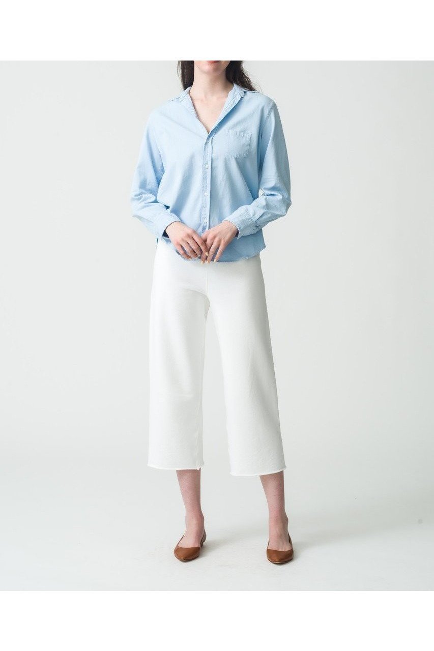 【フランク&アイリーン/Frank&Eileen】のEILEEN イタリアンフェイマスデニム カラーシャツ 人気、トレンドファッション・服の通販 founy(ファニー) 　ファッション　Fashion　レディースファッション　WOMEN　トップス・カットソー　Tops/Tshirt　シャツ/ブラウス　Shirts/Blouses　シンプル　Simple　スリーブ　Sleeve　ダメージ　Damage　フレア　Flare　ポケット　Pocket　マニッシュ　Mannish　ロング　Long　NEW・新作・新着・新入荷　New Arrivals　other-7|ID: prp329100004523718 ipo3291000000031999735