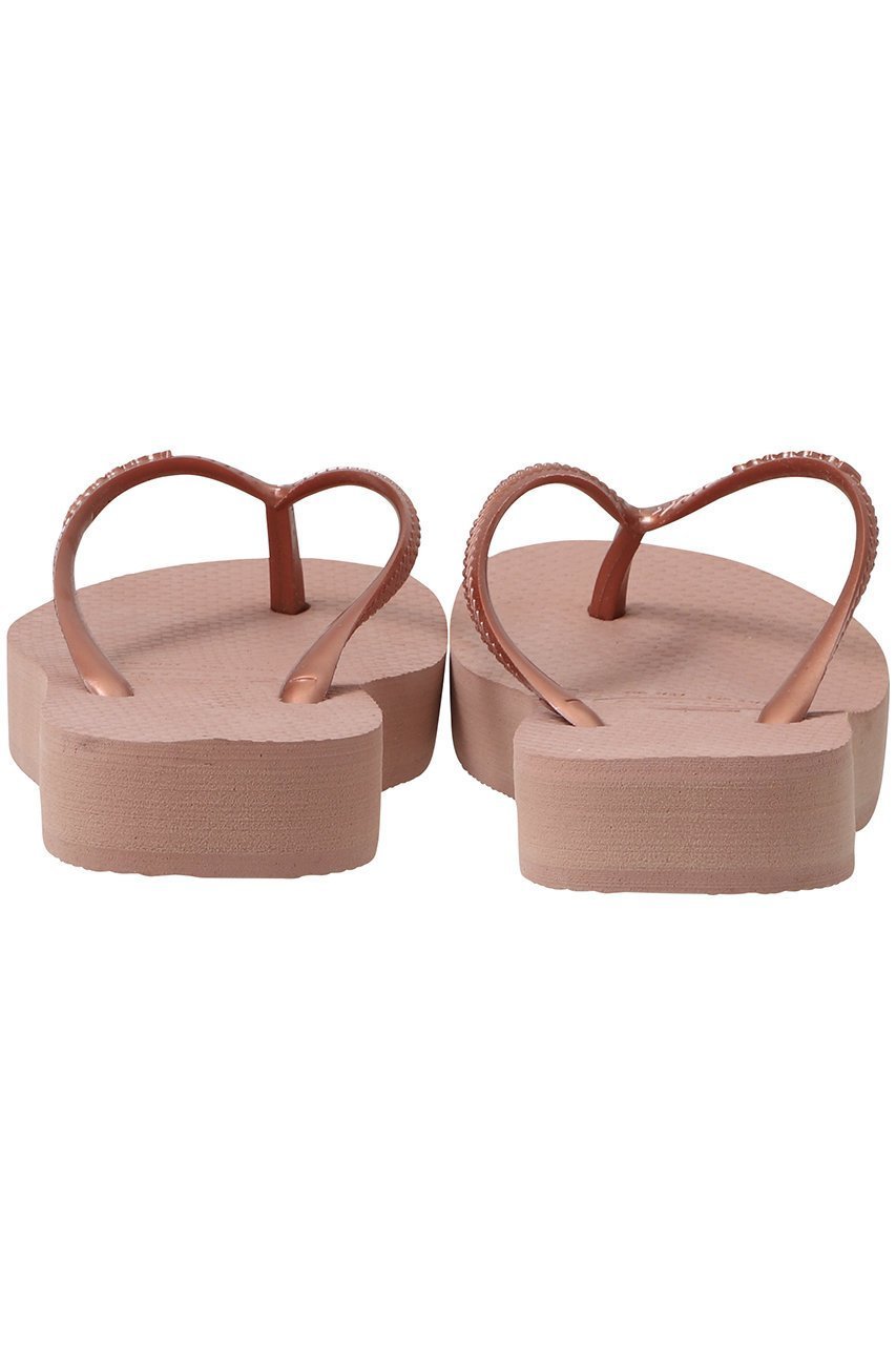 【ハワイアナス/havaianas】のSLIM FLATFORM ビーチサンダル 人気、トレンドファッション・服の通販 founy(ファニー) 　ファッション　Fashion　レディースファッション　WOMEN　サンダル　Sandals　ビーチ　Beach　フォーム　Form　フラット　Flat　メタリック　Metallic　モダン　Modern　ラップ　Wrap　リゾート　Resort　厚底　Platforms　NEW・新作・新着・新入荷　New Arrivals　other-3|ID: prp329100004523721 ipo3291000000031999753