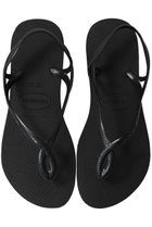 【ハワイアナス/havaianas】のLUNA ビーチサンダル 人気、トレンドファッション・服の通販 founy(ファニー) ファッション Fashion レディースファッション Fashion for Women アンクル Ankle-Length Design サンダル Sandals, Summer Shoes シンプル Simple, Minimal ビーチ Beach, Seaside ラップ Wrap, Wrap Design リゾート Resort, Vacation Style thumbnail ブラック|ID: prp329100004523722 ipo3291000000036045411