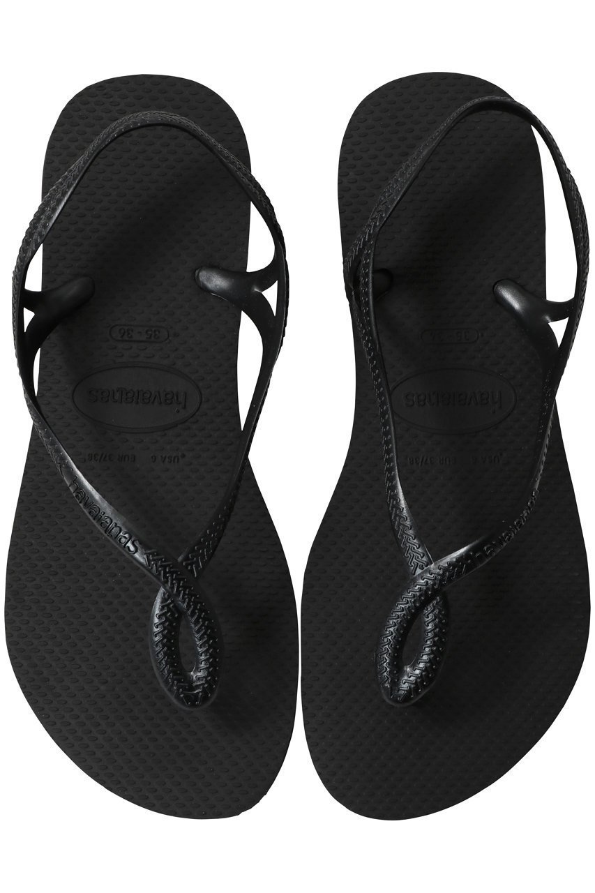 【ハワイアナス/havaianas】のLUNA ビーチサンダル インテリア・キッズ・メンズ・レディースファッション・服の通販 founy(ファニー) 　ファッション　Fashion　レディースファッション　Fashion for Women　アンクル　Ankle-Length Design　サンダル　Sandals, Summer Shoes　シンプル　Simple, Minimal　ビーチ　Beach, Seaside　ラップ　Wrap, Wrap Design　リゾート　Resort, Vacation Style　ブラック|ID: prp329100004523722 ipo3291000000036045411