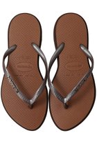 【ハワイアナス/havaianas】のSLIM POINT ビーチサンダル ダークブラウン|ID:prp329100004523723