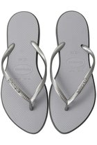 【ハワイアナス/havaianas】のSLIM POINT ビーチサンダル スチールグレー|ID:prp329100004523723