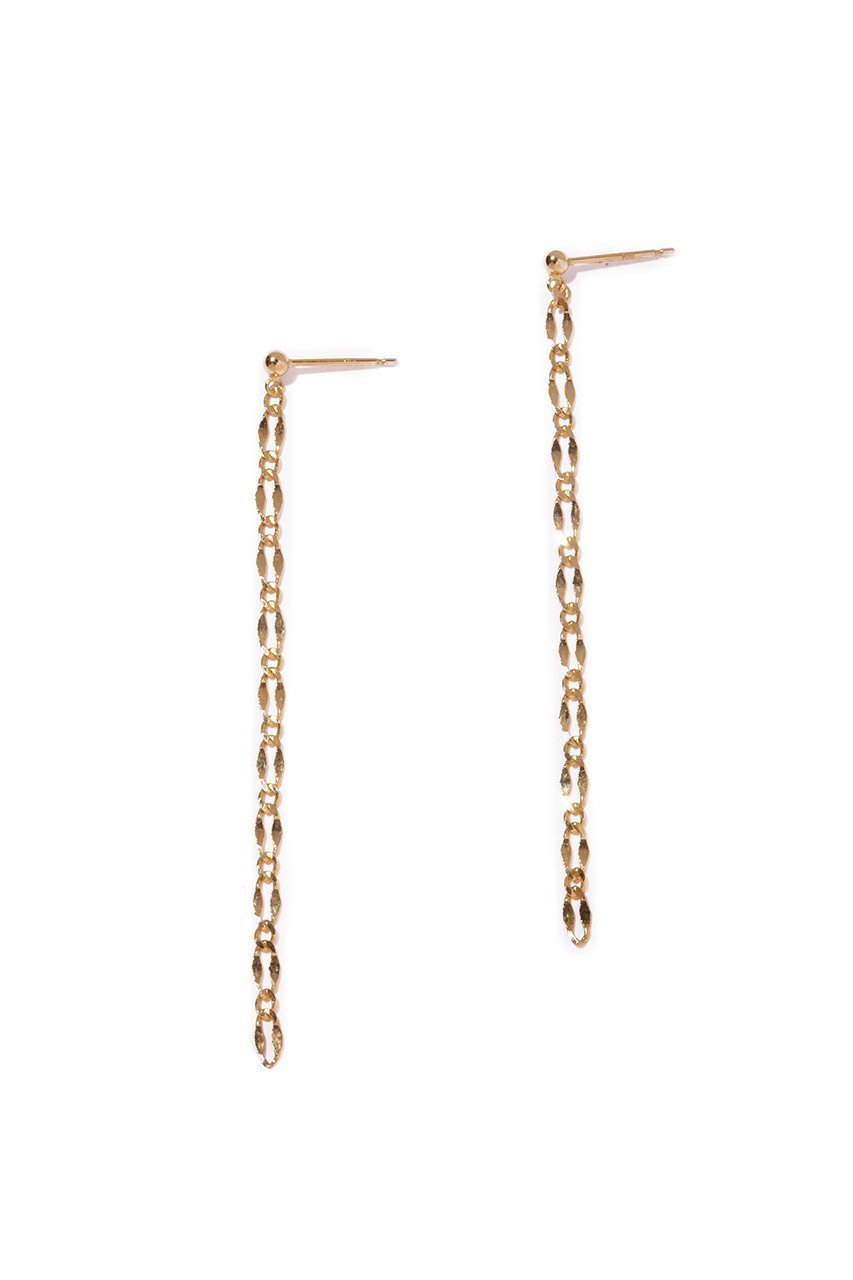 【ルボンボン/les bonbon】のallure ピアス インテリア・キッズ・メンズ・レディースファッション・服の通販 founy(ファニー) 　ファッション　Fashion　レディースファッション　Fashion for Women　ジュエリー　Jewelry　ファッションリング　Fashion Rings　イヤリング・フープ・ドロップタイプ　Hoop, Drop & Clip Earrings　イヤリング　Earrings　チェーン　Chain, Chain Strap　リュクス　Luxury, Elegant, High-End, Chic　ロング　Long, Long-Length　イエローゴールド|ID: prp329100004523735 ipo3291000000035583627