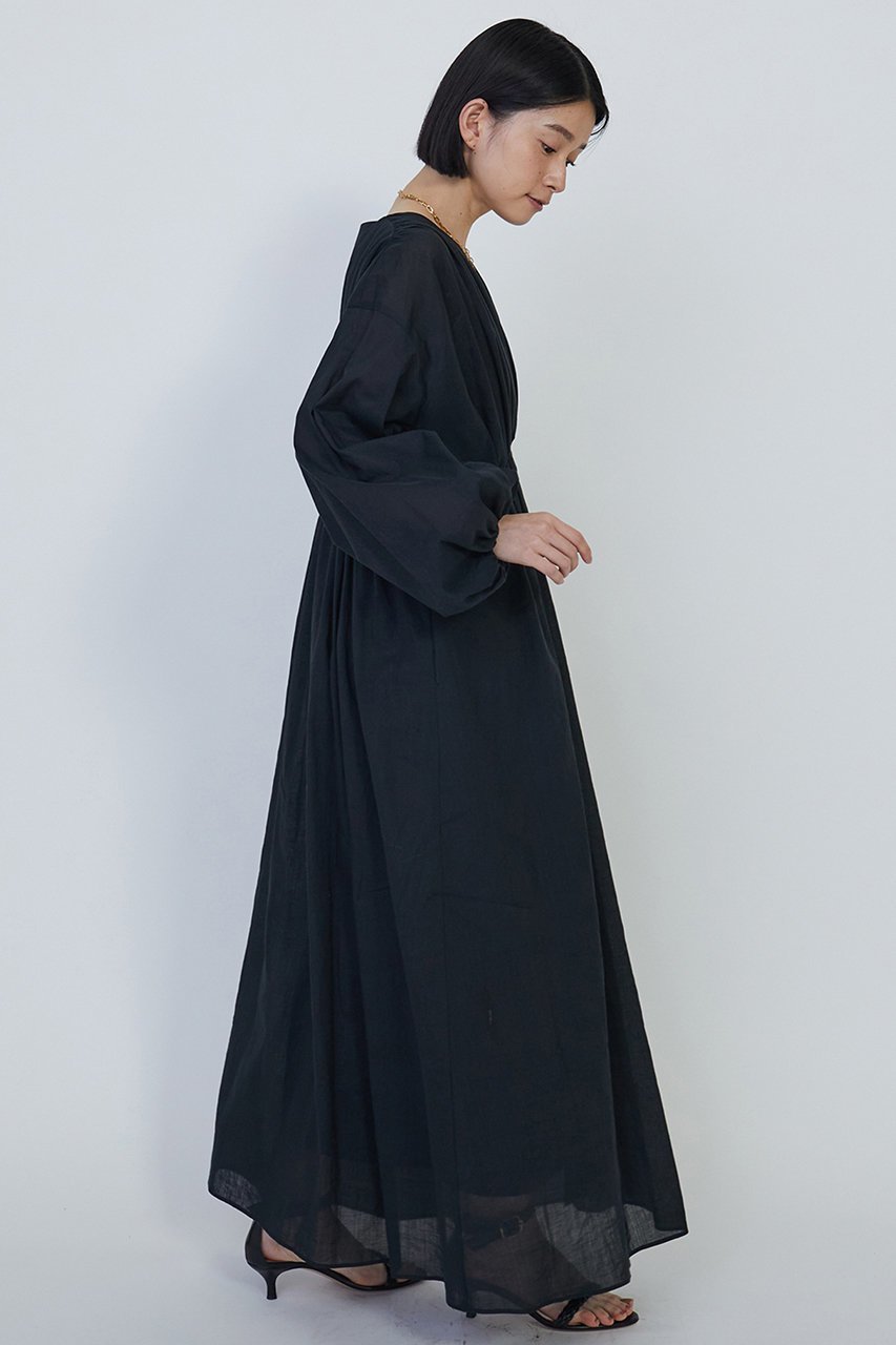 【プルミエ アロンディスモン/1er Arrondissement】のカシュクールワンピース 人気、トレンドファッション・服の通販 founy(ファニー) 　ファッション　Fashion　レディースファッション　Ladies' Fashion Online　ワンピース　Dress　チュニック　Tunic　エレガント 上品　Elegant　ギャザー　Gather　チュニック　Tunic　ペチコート　Petticoat　ロング　Long　再入荷　Restock/Back In Stock/Re Arrival　other-6|ID: prp329100004523745 ipo3291000000032138017
