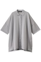 【ミズイロ インド/mizuiro ind】のwide knit shirt シャツ l.gray|ID: prp329100004523747 ipo3291000000031999945