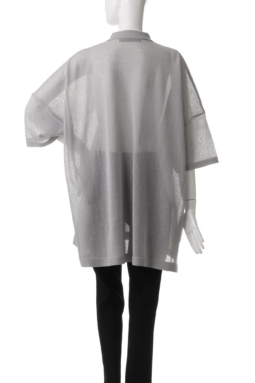 【ミズイロ インド/mizuiro ind】のwide knit shirt シャツ 人気、トレンドファッション・服の通販 founy(ファニー) 　ファッション　Fashion　レディースファッション　WOMEN　トップス・カットソー　Tops/Tshirt　ニット　Knit Tops　シャツ/ブラウス　Shirts/Blouses　ロング / Tシャツ　T-Shirts　シアー　Sheer　ショート　Short　スリーブ　Sleeve　ロング　Long　ワイド　Wide　夏　Summer　NEW・新作・新着・新入荷　New Arrivals　春　Spring　S/S・春夏　Ss・Spring/Summer　other-4|ID: prp329100004523747 ipo3291000000031999949