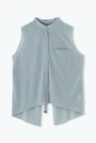 【レリル/lelill】のバックフラップシアーシャツ 人気、トレンドファッション・服の通販 founy(ファニー) ファッション Fashion レディースファッション Fashion for Women トップス・カットソー Cut & Sew Tops キャミソール&ノースリーブ Camisoles & Sleeveless Tops シャツ・ブラウス・オフィスカジュアル Elegant Blouses & Button-Ups バッグ Bags おすすめ Recommended / Our Picks インナー Innerwear スリーブ Sleeve, Long Sleeve / Short Sleeve ノースリーブ Sleeveless, No-Sleeve フラップ Flap, Flap Pocket フレンチ French, French Style thumbnail グレー|ID: prp329100004523752 ipo3291000000035473755