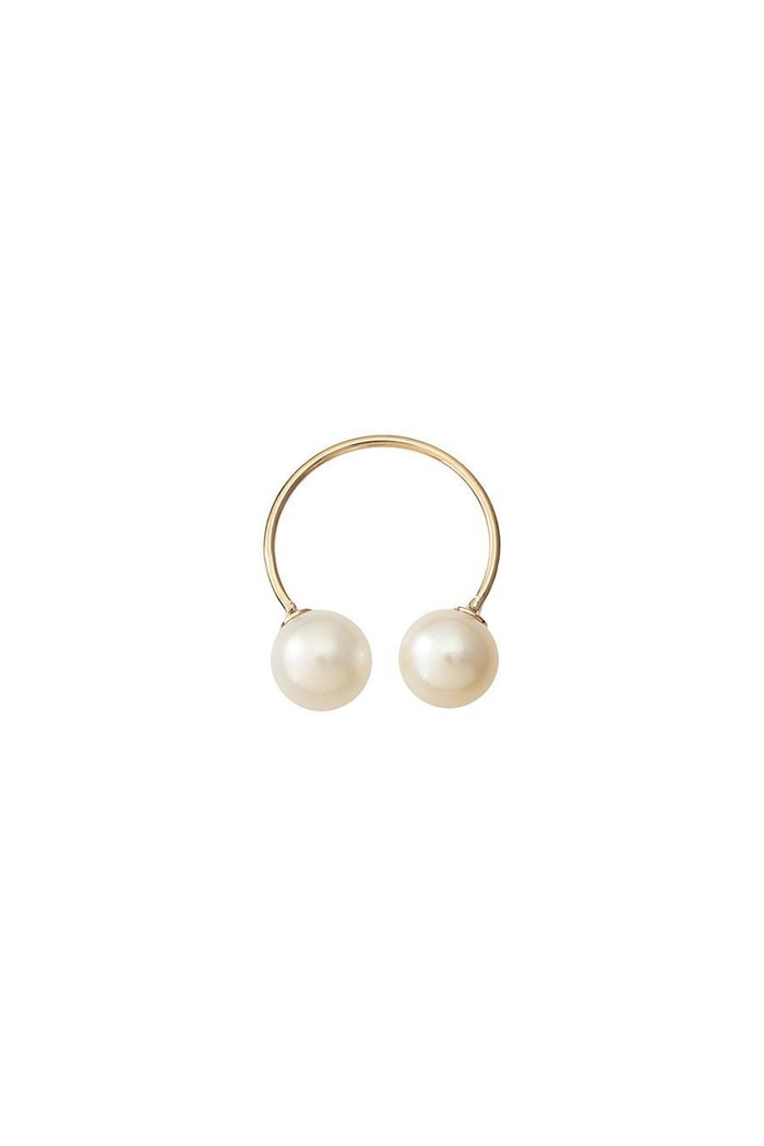【ルボンボン/les bonbon】のdouble pearl イヤーカフ(片耳用) インテリア・キッズ・メンズ・レディースファッション・服の通販 founy(ファニー) https://founy.com/ ファッション Fashion レディースファッション WOMEN ジュエリー Jewelry リング Rings イヤリング Earrings イヤリング Earrings イヤーカフ Ear Cuff パール Pearl エレガント 上品 Elegant 片耳 One Ear |ID: prp329100004523754 ipo3291000000031999996