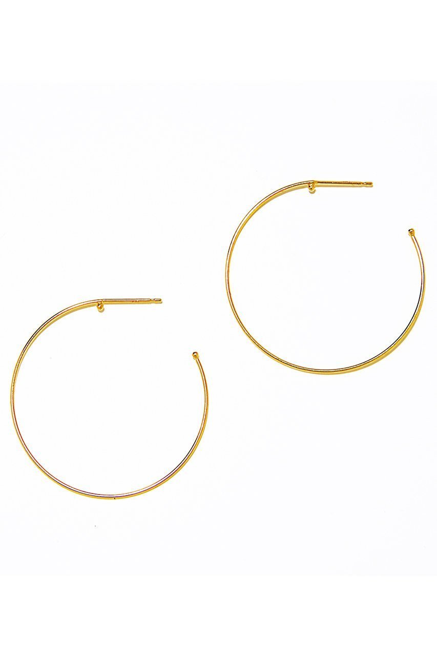 【ルボンボン/les bonbon】のhoop ピアス インテリア・キッズ・メンズ・レディースファッション・服の通販 founy(ファニー) 　ファッション　Fashion　レディースファッション　WOMEN　ジュエリー　Jewelry　リング　Rings　イヤリング　Earrings　イヤリング　Earrings　シンプル　Simple　パーティ　Party　フープ　Hoop　ゴールド|ID: prp329100004523761 ipo3291000000032000042