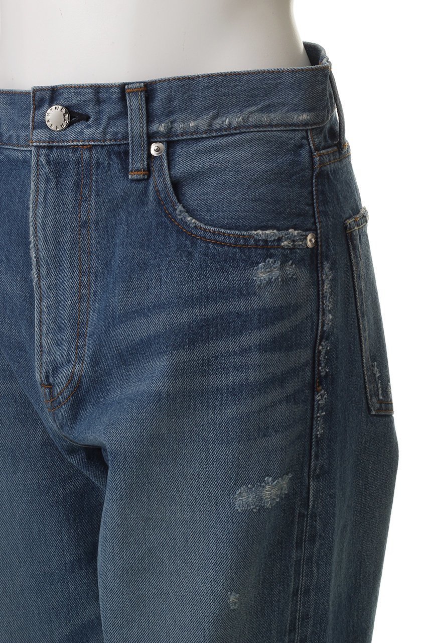 【マイ ウィークネス/MY WEAKNESS】のDenim Vintage 人気、トレンドファッション・服の通販 founy(ファニー) 　ファッション　Fashion　レディースファッション　Fashion for Women　パンツ　Pants & Trousers　デニムパンツ・ジーンズ・美脚デニム　Denim Jeans & Pants　ストレート　Straight, Straight Cut　スニーカー　Sneakers, Trainers　デニム　Denim, Jeans Material　パッチ　Patch, Appliqué　ヴィンテージ　Vintage Style　other-5|ID: prp329100004523765 ipo3291000000036115477