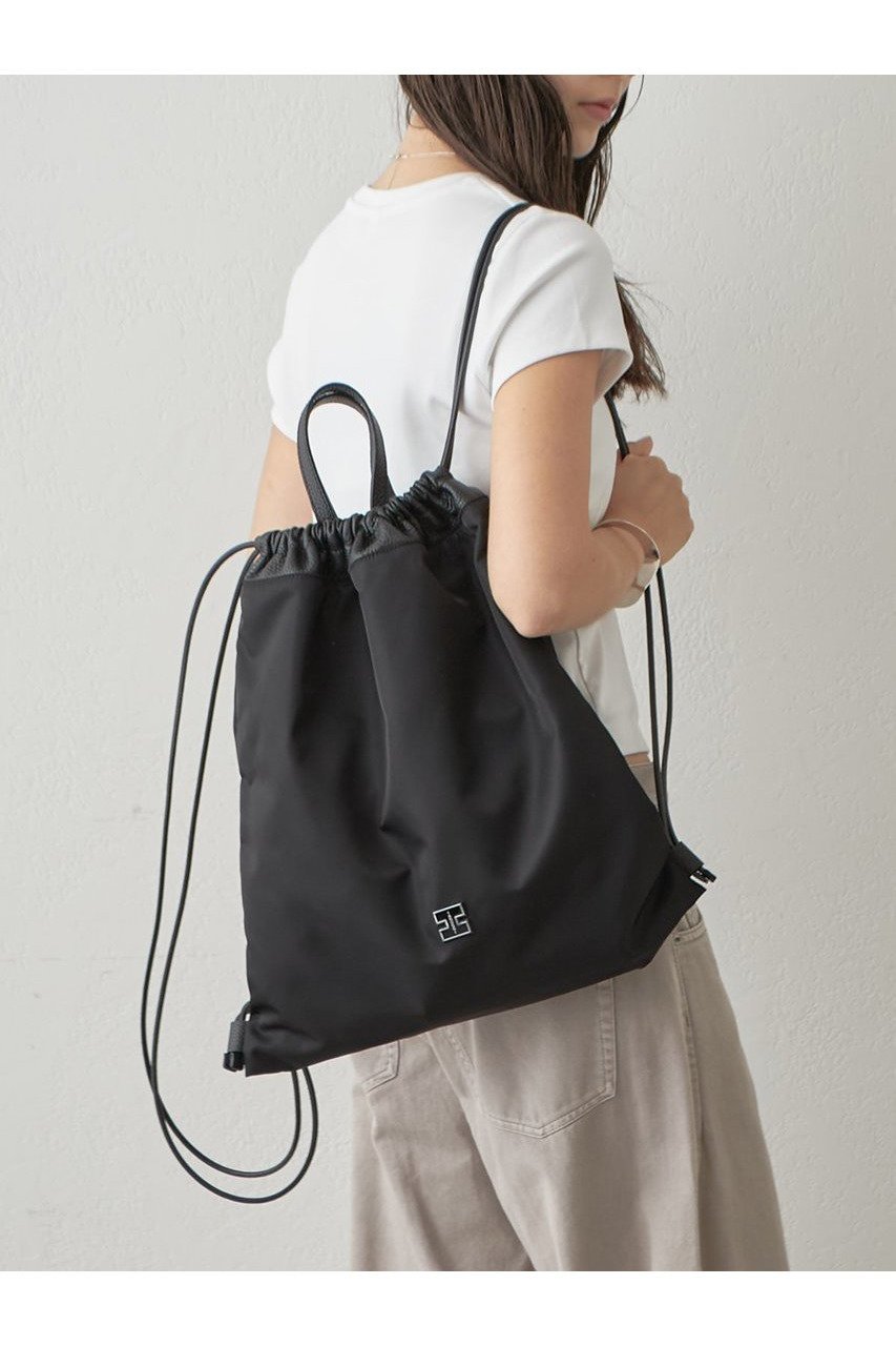 【イアクッチ/IACUCCI】のアーゴ ナップサック NYLON/CERVO 人気、トレンドファッション・服の通販 founy(ファニー) 　ファッション　Fashion　レディースファッション　WOMEN　バッグ　Bag　エレガント 上品　Elegant　巾着　Purse　人気　Popularity　ラップ　Wrap　リュック　Ruck Sack　おすすめ　Recommend　旅行　Travel　NEW・新作・新着・新入荷　New Arrivals　other-2|ID: prp329100004523767 ipo3291000000032000091