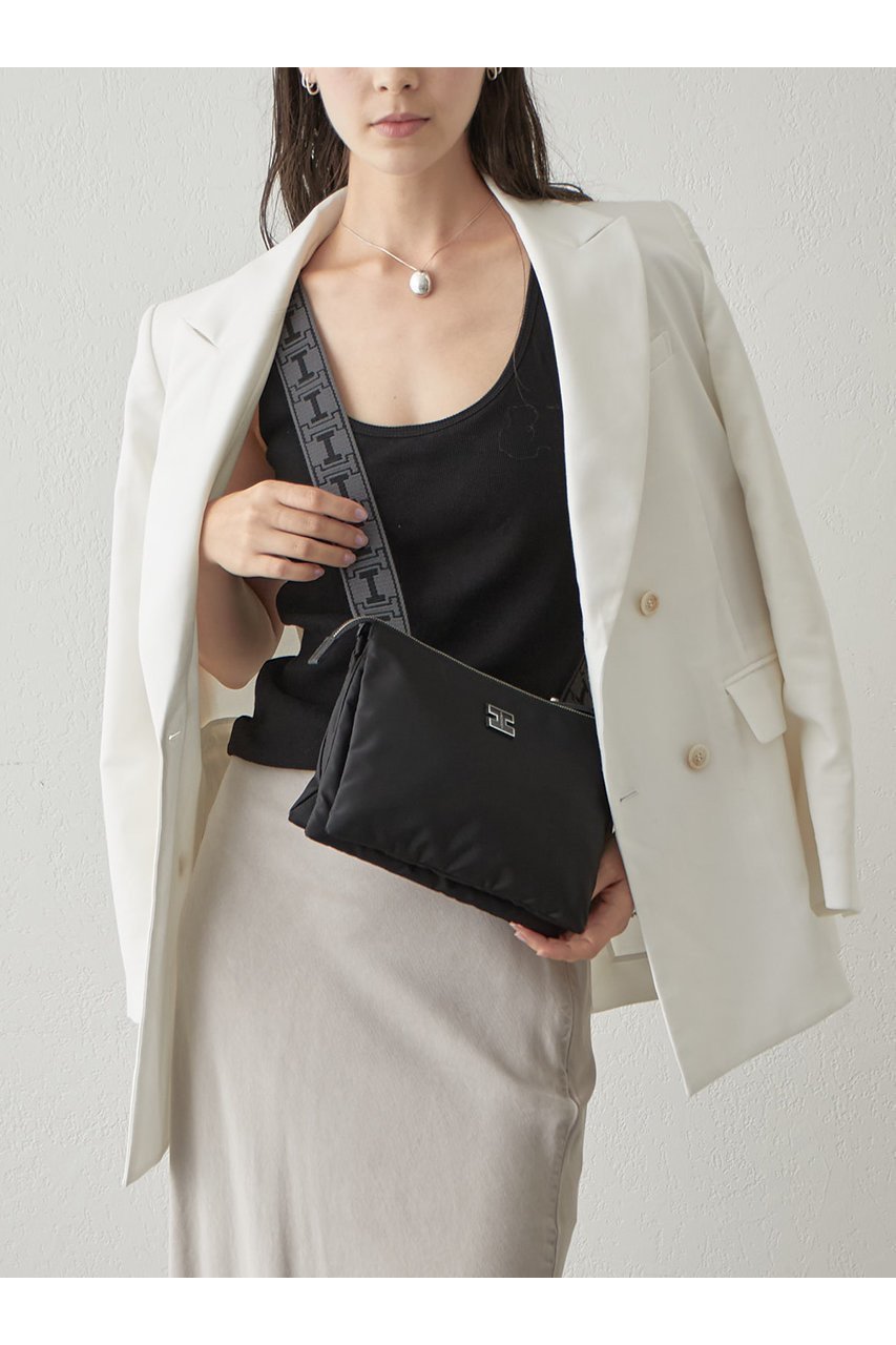 【イアクッチ/IACUCCI】のアーゴ SD NYLON/CERVO 人気、トレンドファッション・服の通販 founy(ファニー) 　ファッション　Fashion　レディースファッション　WOMEN　エレガント 上品　Elegant　コンパクト　Compact　ショルダー　Shoulder　スクエア　Square　スタイリッシュ　Stylish　人気　Popularity　フォルム　Form　フロント　Front　ポーチ　Pouch　メタル　Metal　モダン　Modern　ラップ　Wrap　ワンポイント　One Point　おすすめ　Recommend　NEW・新作・新着・新入荷　New Arrivals　other-2|ID: prp329100004523769 ipo3291000000032000109