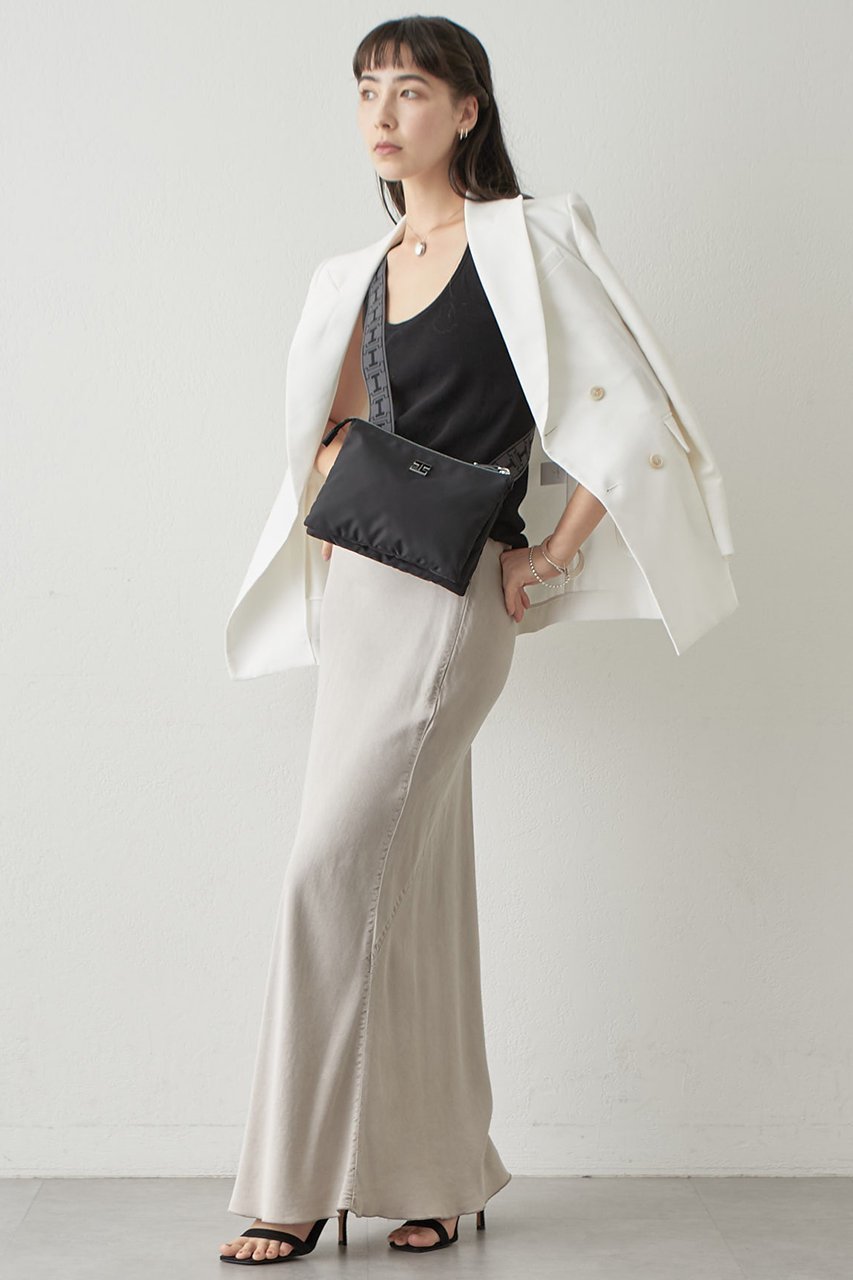 【イアクッチ/IACUCCI】のアーゴ SD NYLON/CERVO 人気、トレンドファッション・服の通販 founy(ファニー) 　ファッション　Fashion　レディースファッション　Fashion for Women　バッグ　Bags　エレガント 上品　Elegant　コンパクト　Compact, Small Size　ショルダー　Shoulder, Shoulder Strap　スクエア　Square, Square Shape　スタイリッシュ　Stylish, Fashionable　人気　Popular, Best Seller　フォルム　Silhouette, Form　フロント　Front, Front Design　ポーチ　Pouch, Small Case　メタル　Metal, Metal Parts　モダン　Modern, Contemporary　ラップ　Wrap, Wrap Design　ワンポイント　One Point, Statement Accent　おすすめ　Recommended / Our Picks　other-3|ID: prp329100004523769 ipo3291000000035379327