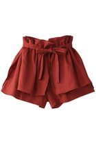 【ティーチ/TEECHI】のケープ付きリネンショーツ 人気、トレンドファッション・服の通販 founy(ファニー) ファッション Fashion レディースファッション Fashion for Women パンツ Pants & Trousers ショートパンツ・ハーフパンツ High-Waisted & Relaxed Shorts ギャザー Gathered, Ruffled サマー Summer, Summer Style ショーツ Shorts, Short Pants ショート Short, Short Length シンプル Simple, Minimal リネン Linen, Linen Fabric 夏 Summer thumbnail レッド|ID: prp329100004523770 ipo3291000000032790563