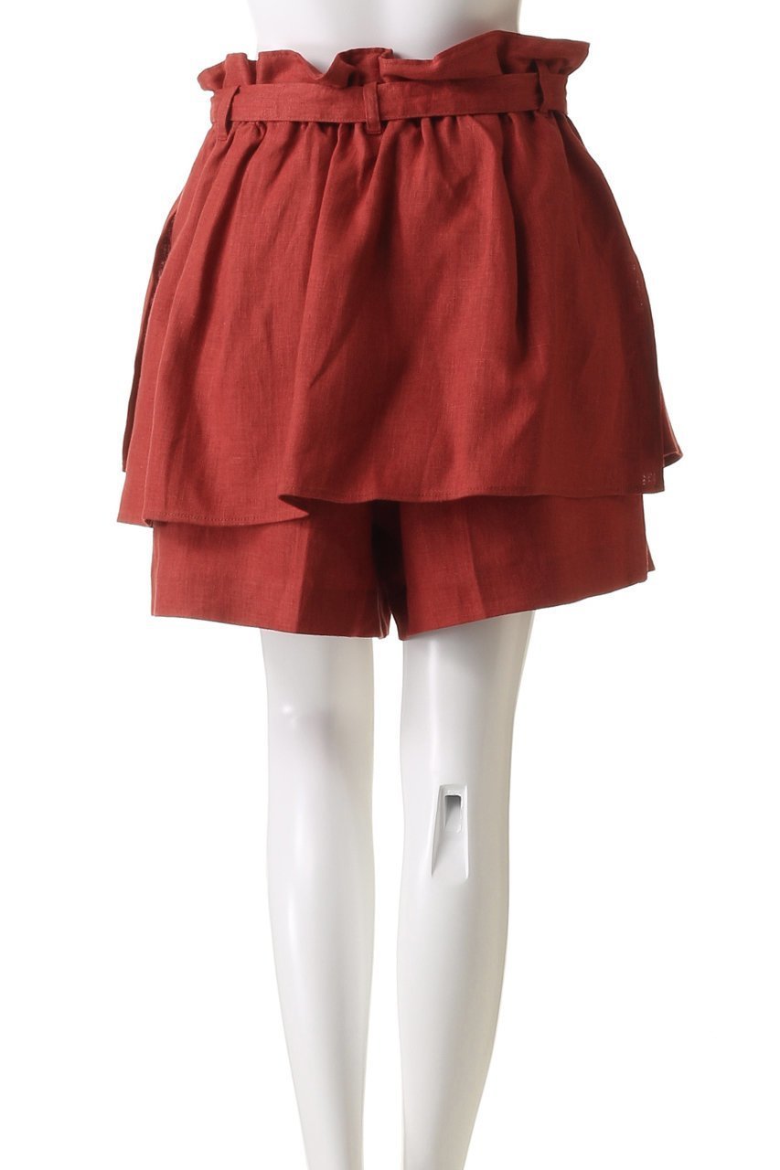 【ティーチ/TEECHI】のケープ付きリネンショーツ 人気、トレンドファッション・服の通販 founy(ファニー) ファッション Fashion レディースファッション Fashion for Women パンツ Pants & Trousers ショートパンツ・ハーフパンツ High-Waisted & Relaxed Shorts ギャザー Gathered, Ruffled サマー Summer, Summer Style ショーツ Shorts, Short Pants ショート Short, Short Length シンプル Simple, Minimal リネン Linen, Linen Fabric 夏 Summer other-4|ID: prp329100004523770 ipo3291000000032790574