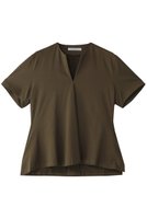 【ベイジ,/BEIGE,】のSTOCK(ストック)/オーガニックコットン半袖Vスリットトップス 人気、トレンドファッション・服の通販 founy(ファニー) ファッション Fashion レディースファッション WOMEN トップス・カットソー Tops/Tshirt シャツ/ブラウス Shirts/Blouses ロング / Tシャツ T-Shirts カットソー Cut and Sewn ショート Short シンプル Simple スリット Slit スリーブ Sleeve 半袖 Short Sleeve NEW・新作・新着・新入荷 New Arrivals |ID:prp329100004523773