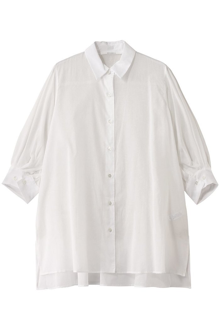 【ミディウミソリッド/MIDIUMISOLID】のsheer slit slv tunic shirt.S シャツ インテリア・キッズ・メンズ・レディースファッション・服の通販 founy(ファニー) https://founy.com/ ファッション Fashion レディースファッション WOMEN トップス・カットソー Tops/Tshirt シャツ/ブラウス Shirts/Blouses インナー Inner シアー Sheer ショート Short シンプル Simple スリーブ Sleeve チュニック Tunic トレンド Trend 人気 Popularity 夏 Summer NEW・新作・新着・新入荷 New Arrivals |ID: prp329100004523775 ipo3291000000032000156