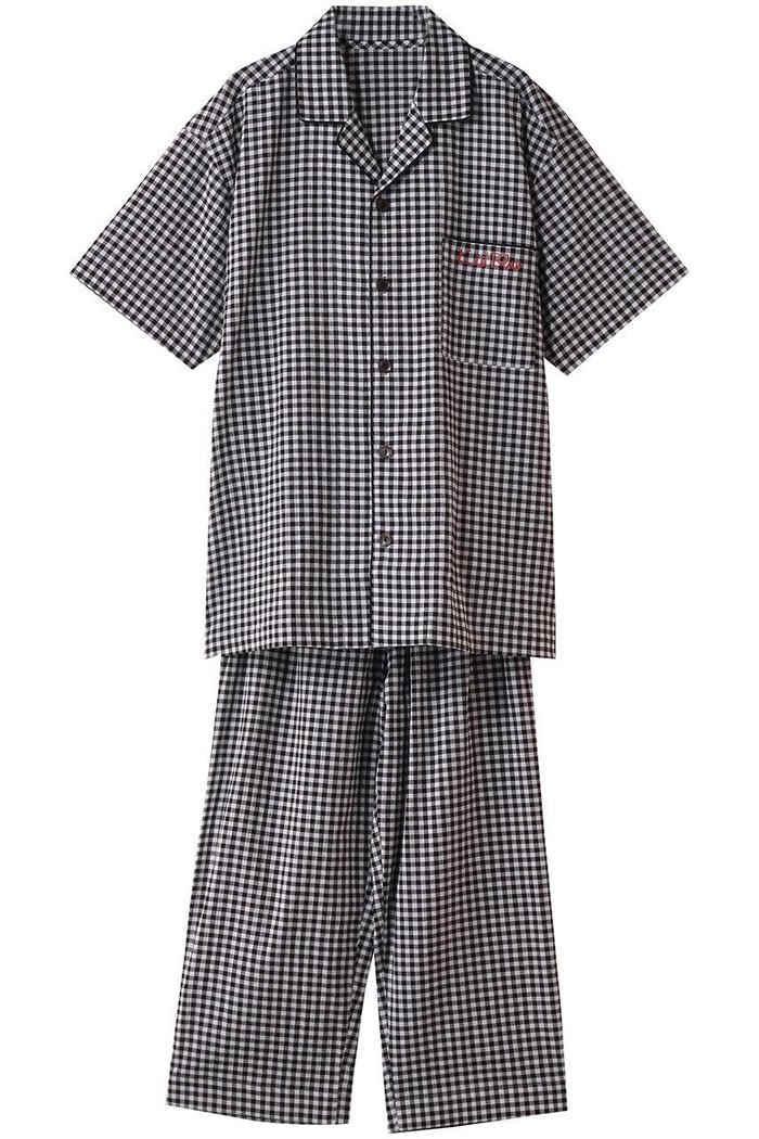 【キッドブルー/KID BLUE / MEN】の【MEN】25シャーリングギンガムパジャマ インテリア・キッズ・メンズ・レディースファッション・服の通販 founy(ファニー) https://founy.com/ ファッション Fashion メンズファッション MEN お家時間・ステイホーム Home Time/Stay Home ギンガム Gingham シャーリング Shirring チェック Check パジャマ Pajamas ポケット Pocket モノトーン Monotone 夏 Summer NEW・新作・新着・新入荷 New Arrivals |ID: prp329100004523776 ipo3291000000032000165