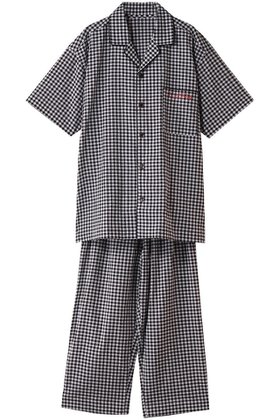 【キッドブルー/KID BLUE / MEN】の【MEN】25シャーリングギンガムパジャマ 人気、トレンドファッション・服の通販 founy(ファニー) ファッション Fashion メンズファッション MEN お家時間・ステイホーム Home Time/Stay Home ギンガム Gingham シャーリング Shirring チェック Check パジャマ Pajamas ポケット Pocket モノトーン Monotone 夏 Summer NEW・新作・新着・新入荷 New Arrivals |ID:prp329100004523776